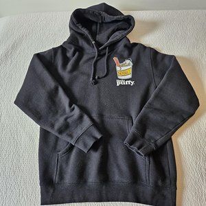 Black Little Puffy Girl in Noodle Bath Hoodie